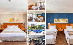 Barra Premium - flat com serviços, recepção 24 horas, piscina, academia e balsa para praia!